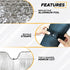 Foldable Alloy Sun Visor Reflective